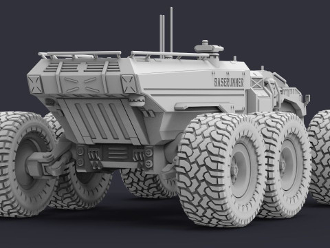 Homeworld Baserunner Ready To Print 3D Baskı Modeli