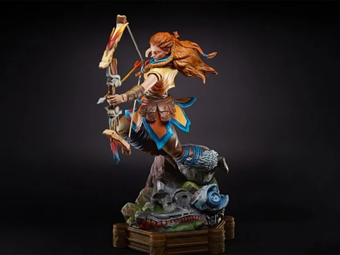 Aloy From Horizon Zero Dawn Ready To Print 3D printmodel