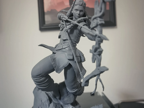 Aloy From Horizon Zero Dawn Ready To Print 3D printmodel