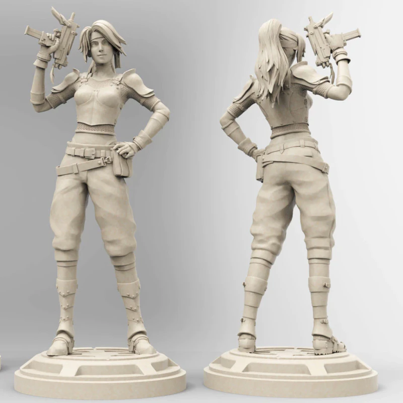 Jessie Complete Ready To Print 3D Print Model .c4d .max .obj .3ds .fbx .stl .blend
