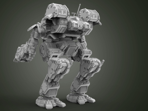 King Crab MWO Ready To Print 3D-printmodel