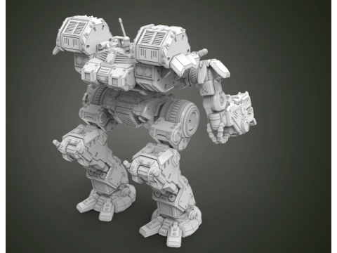 King Crab MWO Ready To Print 3D-printmodel