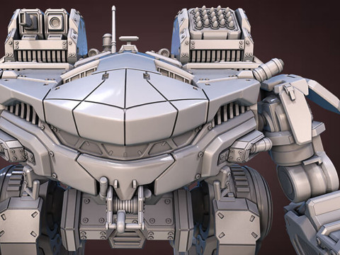 King Crab MWO Ready To Print 3D-printmodel