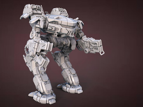 King Crab MWO Ready To Print 3D-printmodel