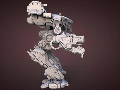 King Crab MWO Ready To Print 3D-printmodel