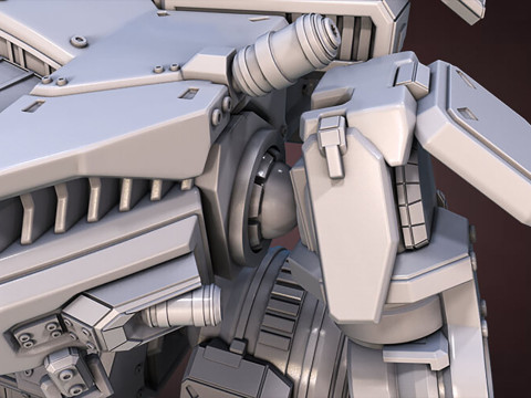 King Crab MWO Ready To Print 3D-printmodel