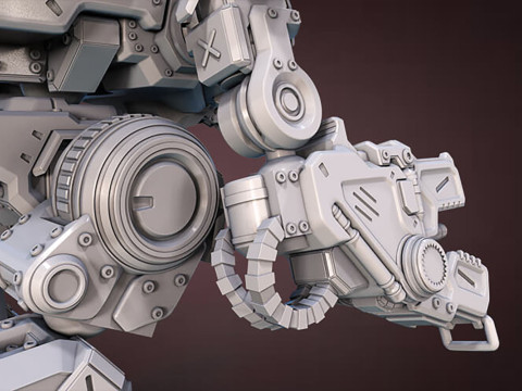 King Crab MWO Ready To Print 3D-printmodel