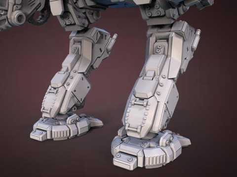 King Crab MWO Ready To Print 3D-printmodel