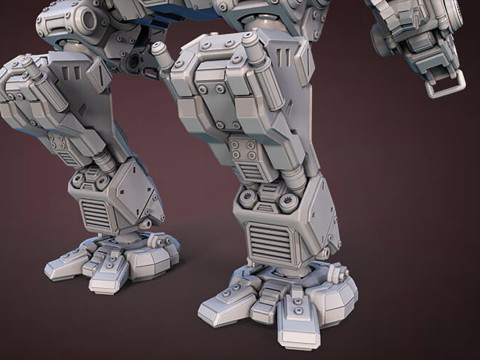 King Crab MWO Ready To Print 3D-printmodel