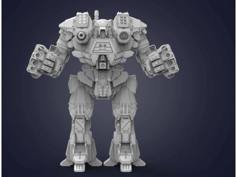 Kodiak Mech 3D-Figuren bereit zum Drucken 3D Druckmodell