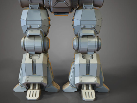 Kodiak Mech 3D Figuries Ready To Print 3D Print Model