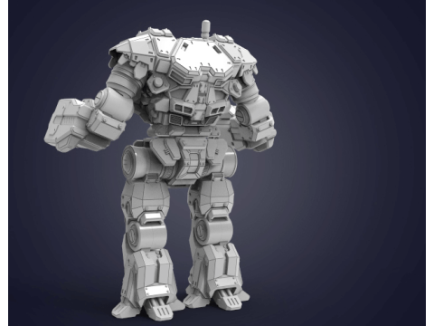 Kodiak Mech 3D Figuries Ready To Print 3D Print Model
