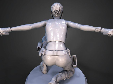 Lara Croft Ready To Print 3D 프린트 모델