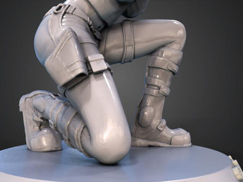Lara Croft Ready To Print 3D 프린트 모델