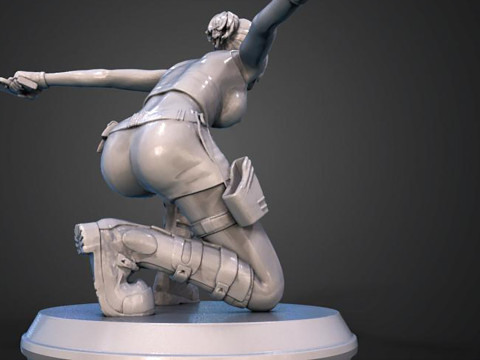 Lara Croft Ready To Print 3D 프린트 모델