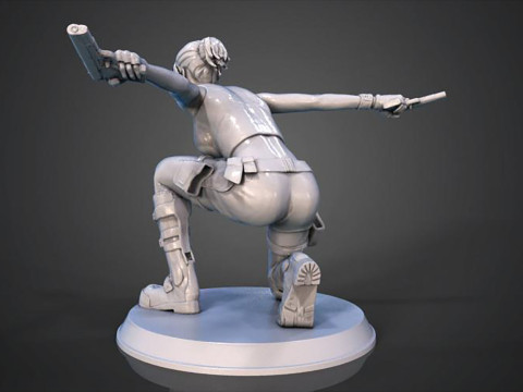Lara Croft Ready To Print 3D 프린트 모델