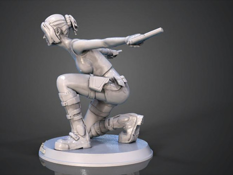 Lara Croft Ready To Print 3D 프린트 모델