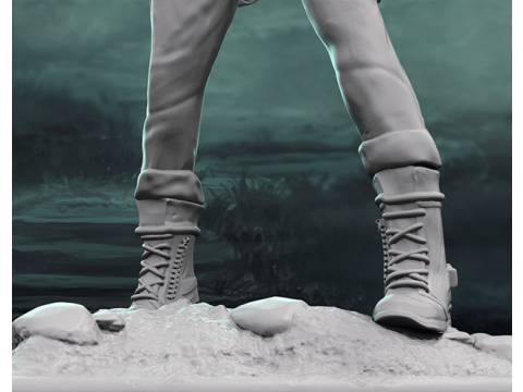 Lara Croft Ready To Print 3D 프린트 모델