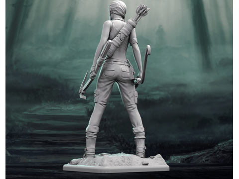 Lara Croft Ready To Print 3D 프린트 모델