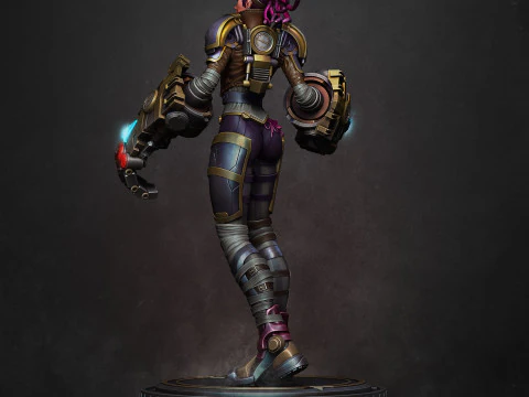VI - League Of Legends 3D Print Model 3D Print Model