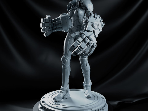 VI - League Of Legends 3D Print Model Modelo de Impressão 3D