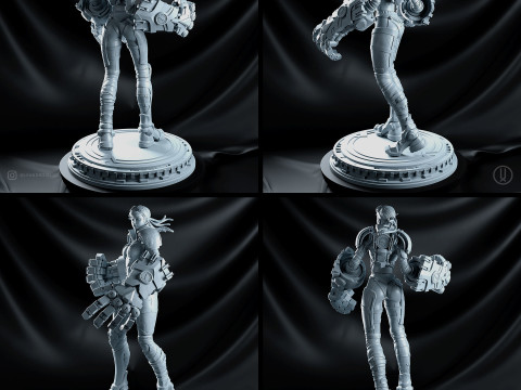 VI - League Of Legends 3D Print Model Modelo de Impressão 3D