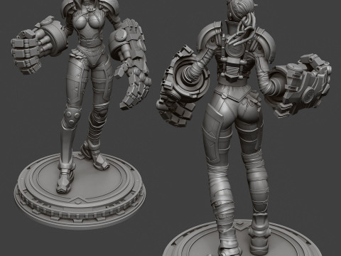 VI - League Of Legends 3D Print Model Modelo de Impressão 3D