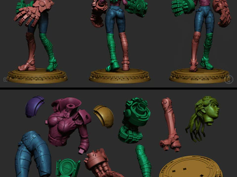 VI - League Of Legends 3D Print Model 3D Print Model