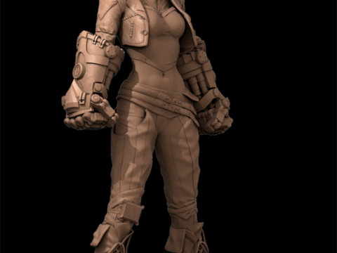 Vi 3D Figuries Ready To Print 3D Baskı Modeli