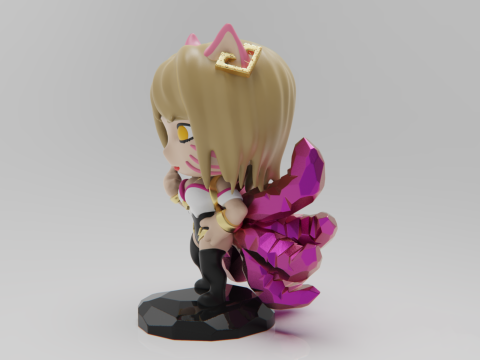 KDA AHRI 3D Figuries Ready To Print 3D-printmodel