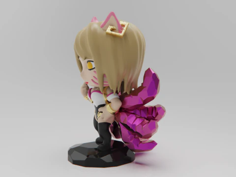 KDA AHRI 3D Figuries Ready To Print 3D Print Model