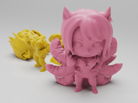 KDA AHRI 3D Figuries Ready To Print 3D-printmodel