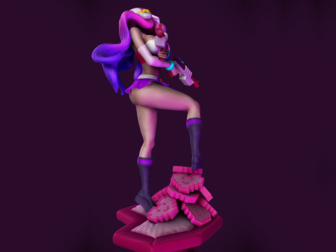Miss Fortune Arcadia Ready To Print 3D 프린트 모델