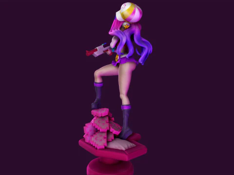 Miss Fortune Arcadia Ready To Print 3D Print Model