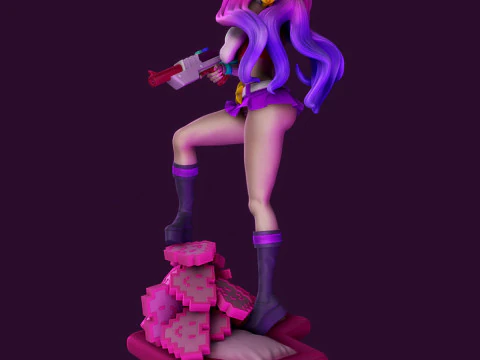 Miss Fortune Arcadia Ready To Print 3D Print Model
