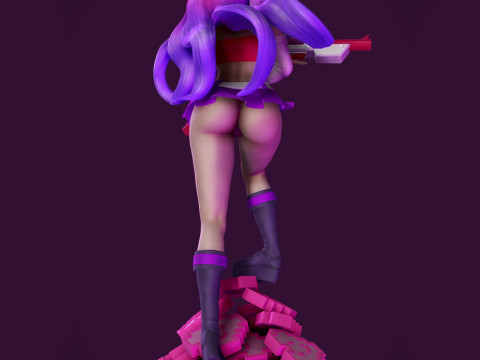 Miss Fortune Arcadia Ready To Print 3D 프린트 모델