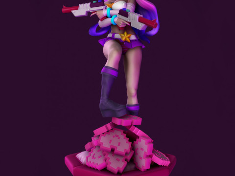 Miss Fortune Arcadia Ready To Print 3D 프린트 모델