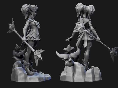 Lux Star Guardian Skin Ready To Print 3D Print Model