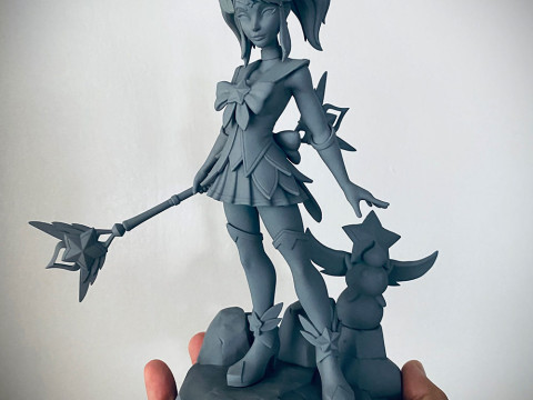 Lux Star Guardian Skin Ready To Print 3D Print Model