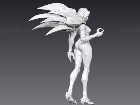 Kaisa League of Legends Ready To Print Modelo de Impressão 3D