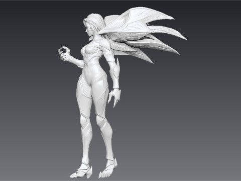 Kaisa League of Legends Ready To Print Modelo de Impressão 3D