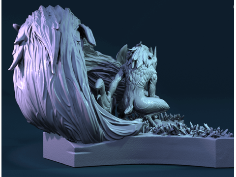 Kindred League of Legends Ready To Print Model do druku 3D