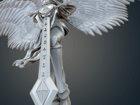 Kayle the Judicator Ready To Print 3D 프린트 모델