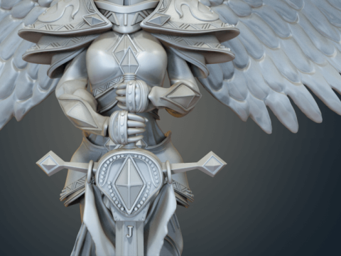 Kayle the Judicator Ready To Print 3D 프린트 모델