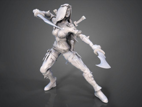 Katarina Ready To Print 3Dプリントモデル