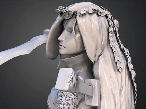Katarina Ready To Print 3D Print Model