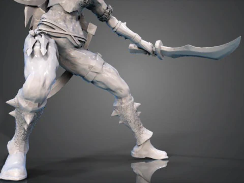Katarina Ready To Print 3D Print Model