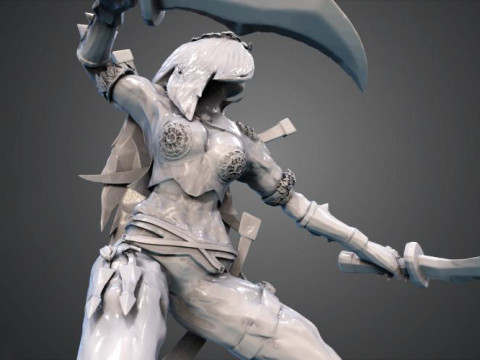 Katarina Ready To Print 3D Baskı Modeli