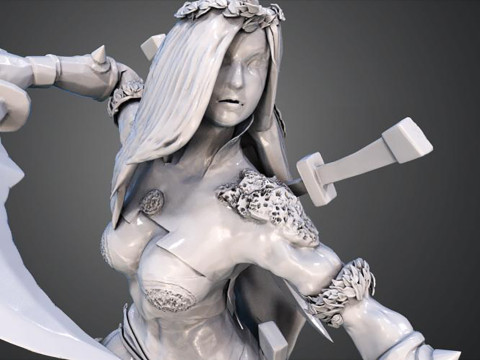 Katarina Ready To Print 3D Baskı Modeli