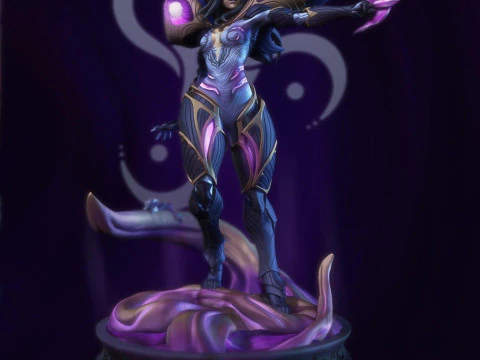 Kaisa 리그 오브 레전드 인쇄 준비 완료 3D 프린트 모델